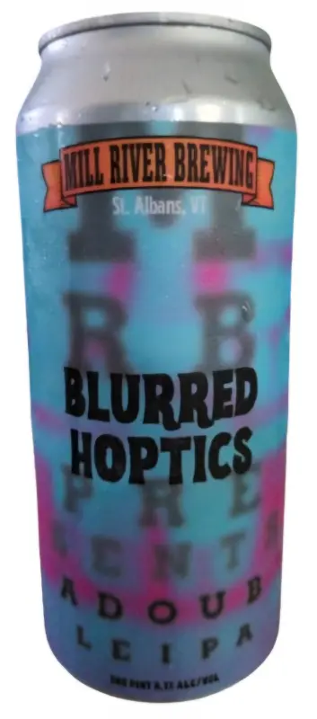 Mill River Brewing Blurred Hoptics