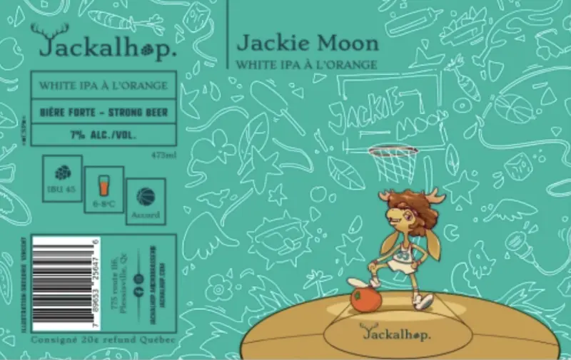 Microbrasserie Jackalhop Jackie Moon