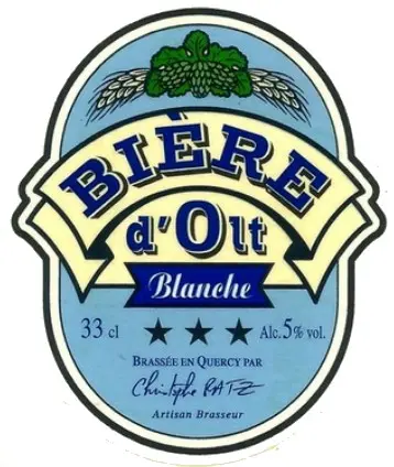 Brasserie Artisanale Ratz Bière d'Olt Blanche