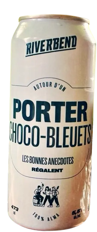 Microbrasserie Riverbend Porter Choco-Bleuet