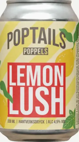 Poppels Bryggeri Popptails Lemon Lush