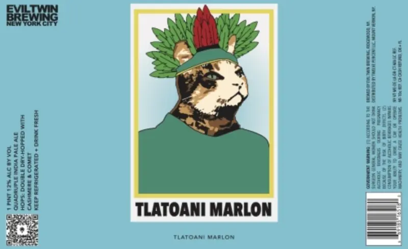 Evil Twin Brewing NYC Tlatoani Marlon