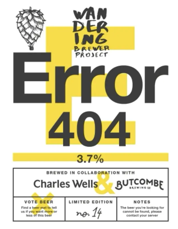 Wells & Co. Wandering Brewer Project - Error 404
