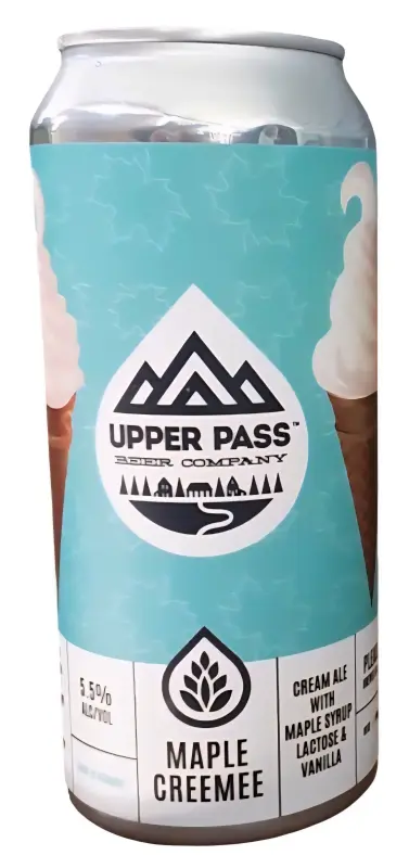 Upper Pass Beer Company Maple Creemee