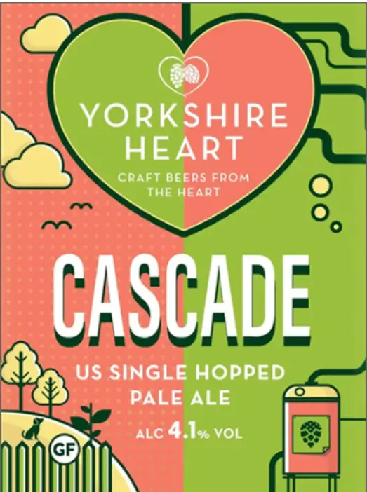 Yorkshire Heart Vineyard and Brewery Cascade