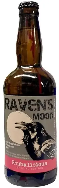Raven's Moon Craft Cidery Rhubalicious