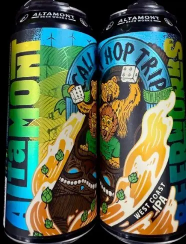 Altamont Beer Works Cali Hop Trip