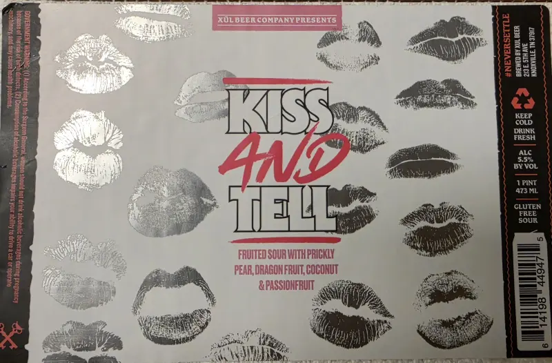 Xül Beer Company Kiss & Tell