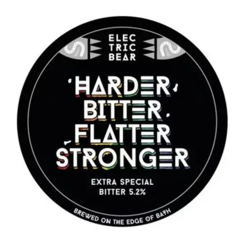 Electric Bear Brewing Co Harder, Bitter, Flatter, Stronger