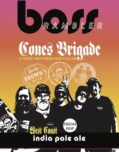 Boss Rambler Beer Club Cones Brigade