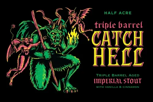 Half Acre Beer Company Catch Hell - Triple Barrel (2024)