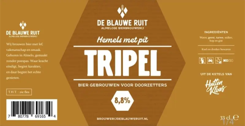 Brouwerij De Blauwe Ruit Tripel