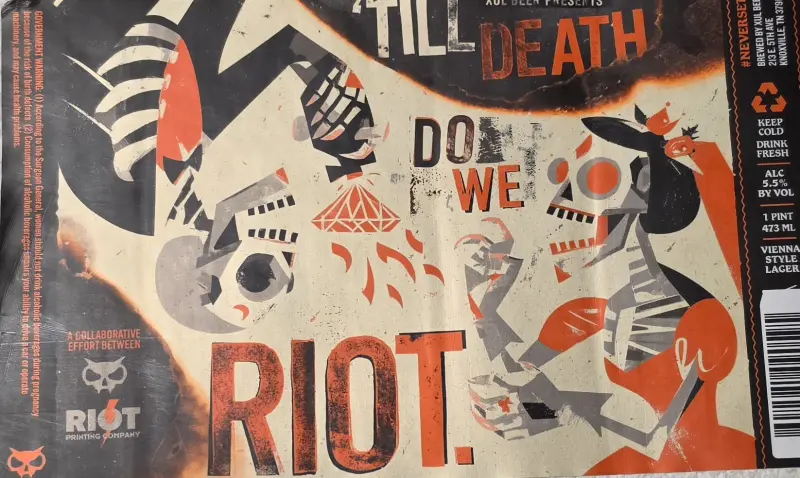 Xül Beer Company Till Death Do We Riot