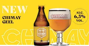 Bières de Chimay (Abbaye de Scourmont) Blond (Jaune)