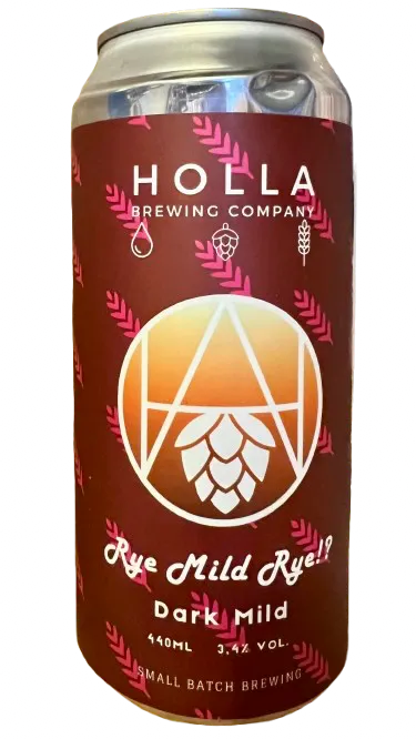 Holla Brewing Company Rye Mild Rye!?