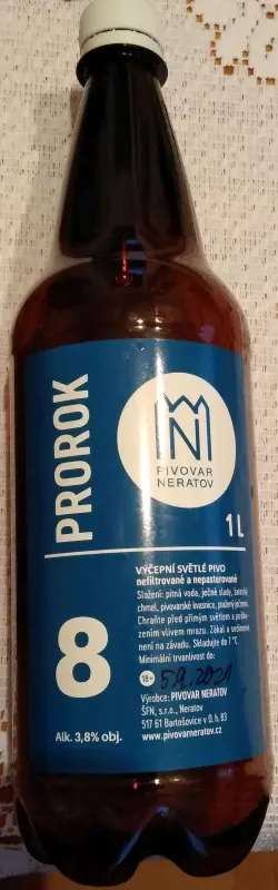 Pivovar Neratov Prorok 8°