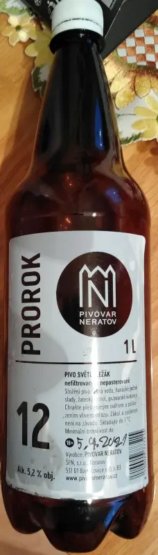 Pivovar Neratov Prorok 12°