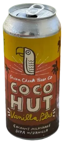 Green Cheek Beer Company Cocohut Vanilla Plus