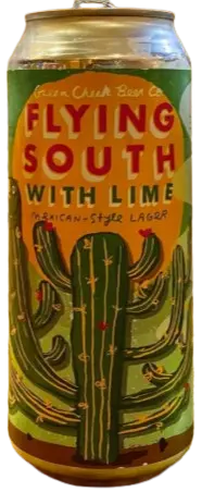 Green Cheek Beer Company Flying South with Lime