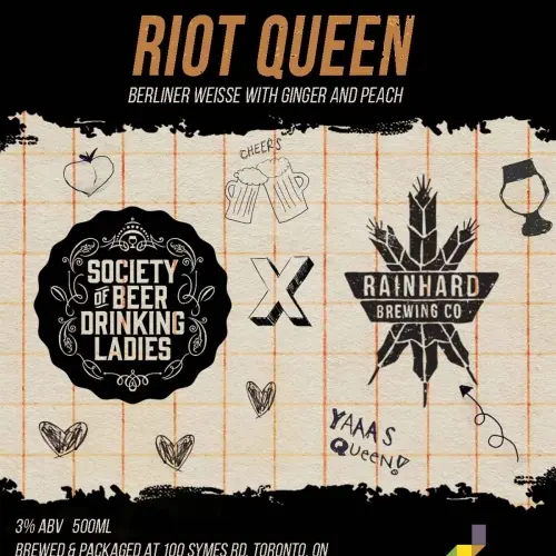 Rainhard Brewing Riot Queen (Ginger & Peach)