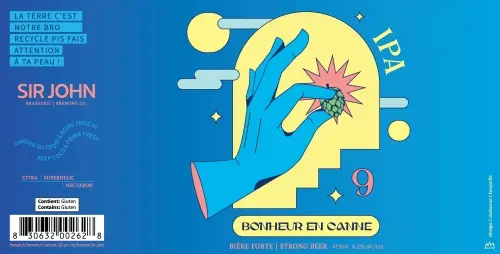Brasserie Sir John Brewing Company Bonheur En Canne 9