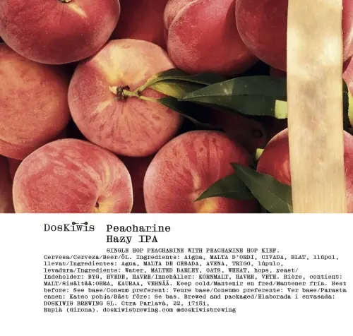 DosKiwis Brewing Co. Peacharine (2026)