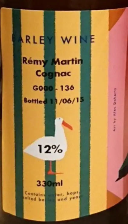 Partizan Brewing Barley Wine - Rémy Martin Cognac