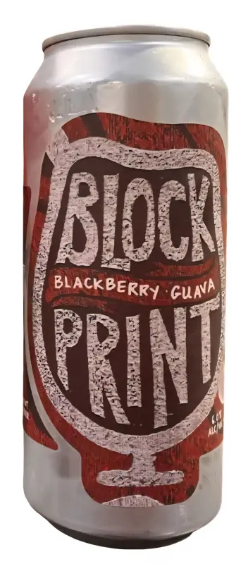 Foam Brewers Block Print: Blackberry + Guava