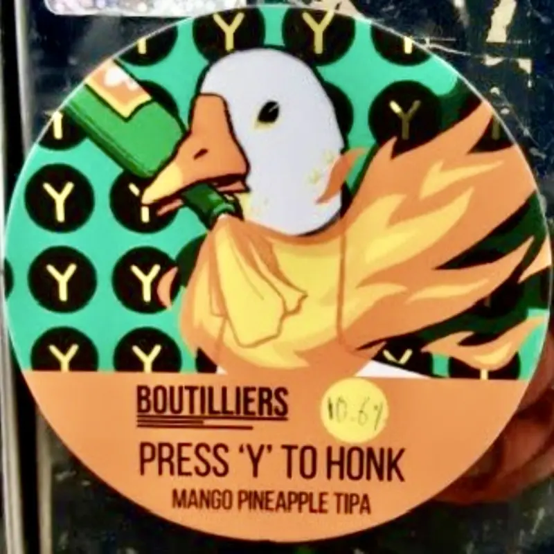 Boutilliers Press 'Y' To Honk