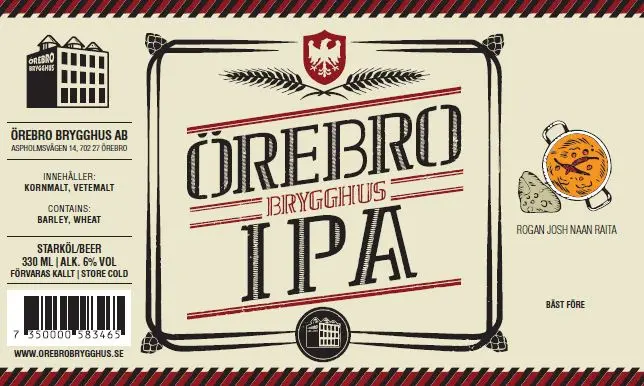 Örebro Brygghus Ipa (White Label)
