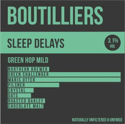 Boutilliers Sleep Delays