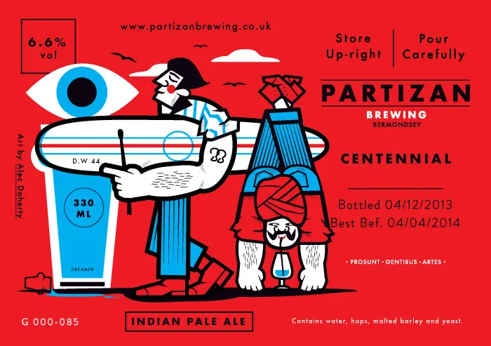 Partizan Brewing IPA - Centennial