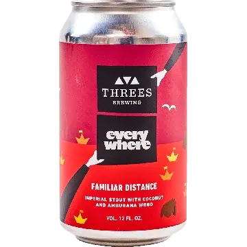 Threes Brewing Familiar Distance
