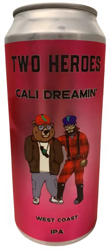 Two Heroes Brewery Cali Dreamin'