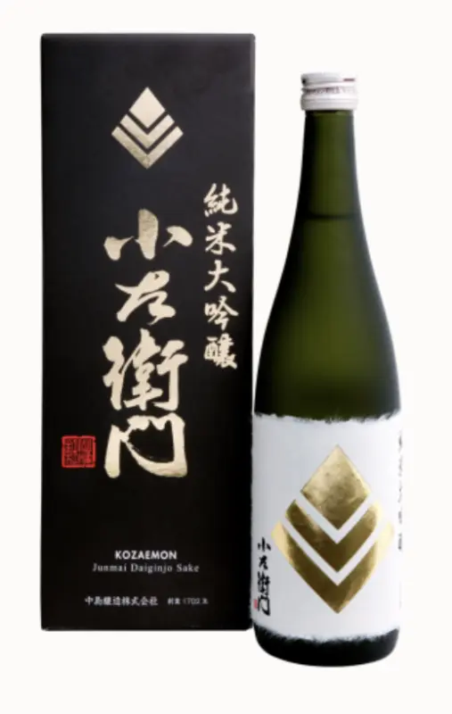 Nakashima Sake Brewing Kozaemon Junmai Daiginjo Sake