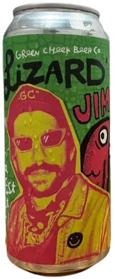 Green Cheek Beer Company Lizard Jim