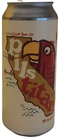 Green Cheek Beer Company Pils Titan