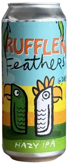Green Cheek Beer Company Ruffle'n Feathers