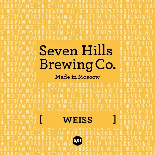 Seven Hills Brewing Co. Weiss