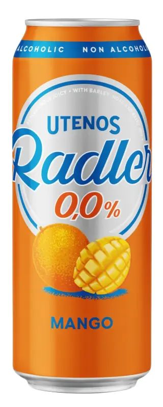 Utenos Alus Utenos Radler Mango 0.0%