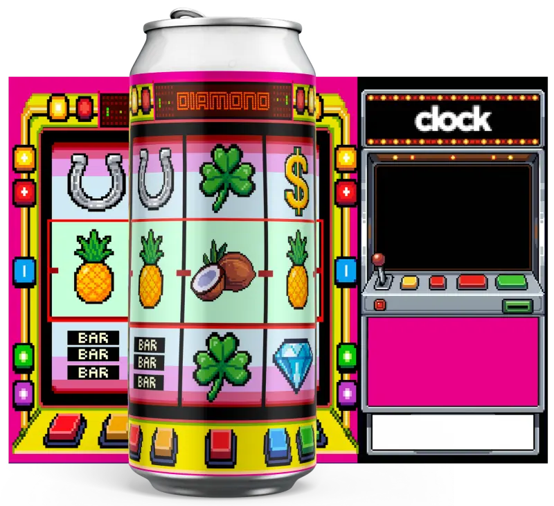 Pivovar Clock Diamond