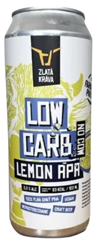 Zlatá Kráva No Cow Low Carb Lemon APA
