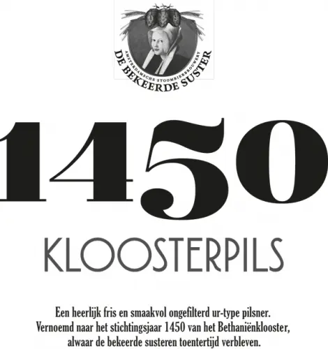 Amsterdamsche Stoombierbrouwerij De Bekeerde Suster 1450 Kloosterpils