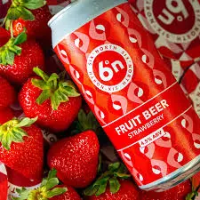 Six Degrees North (Six°North) Fruit Beer - Strawberry