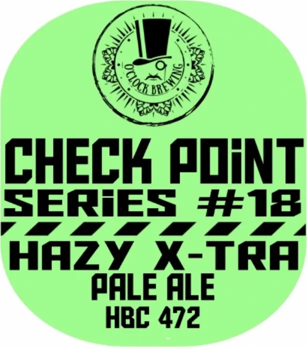 O'Clock Brewing Checkpoint #18 Hazy X-tra Pale Ale