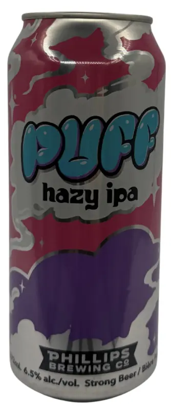 Phillips Brewing and Malting Co. Puff Hazy IPA