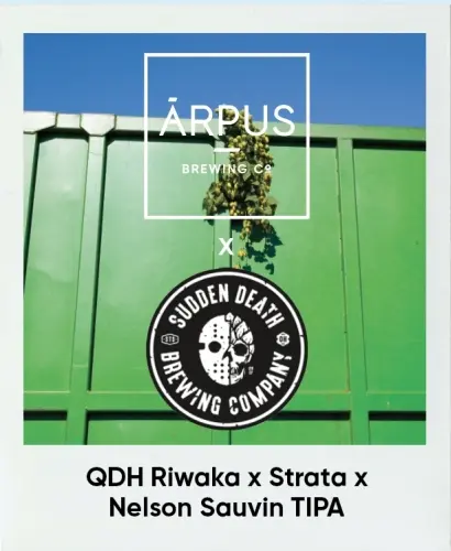 Ārpus Brewing Co. QDH Riwaka x Strata x Nelson Sauvin TIPA