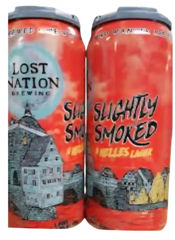 Lost Nation Brewing Slightly Smoked Helles Lager
