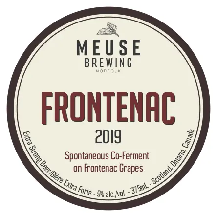 Meuse Brewing Frontenac 2019
