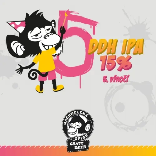 Nachmelená Opice DDH IPA 15%